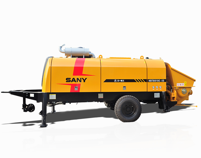 Sany 80 Series Trailer Pump Designed To Serve Longer