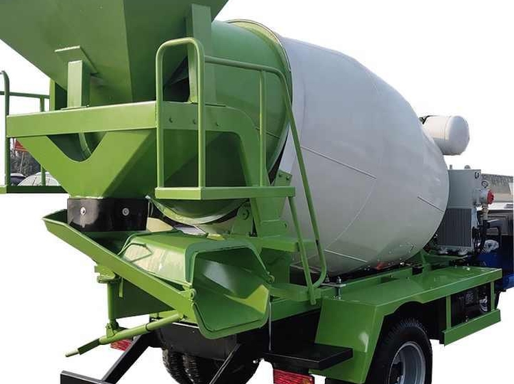 Self loading mixer truck concrete pump machine Concrete mixer 2m3 concrete mixer tank