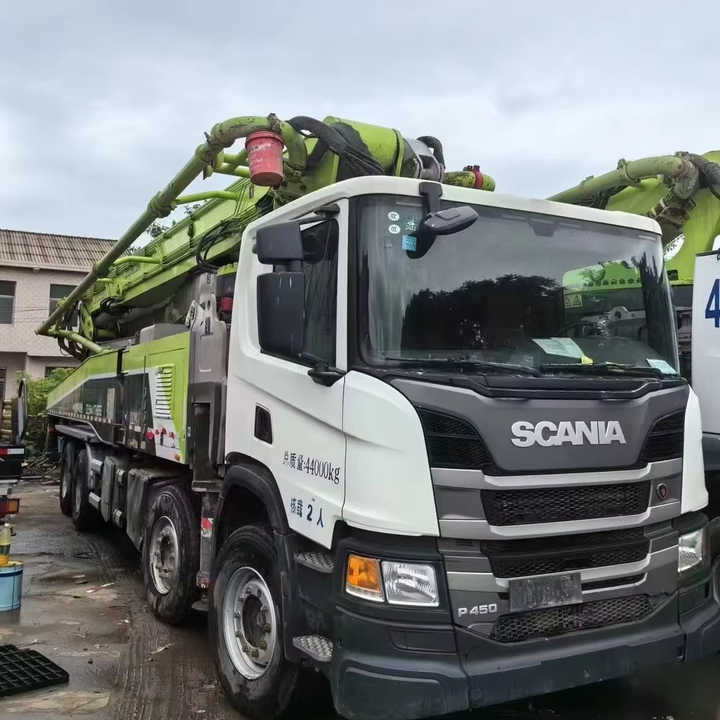 Cheap Second Hand Good Condition 56m Concrete Pump Truck Second Hand Pump Truck