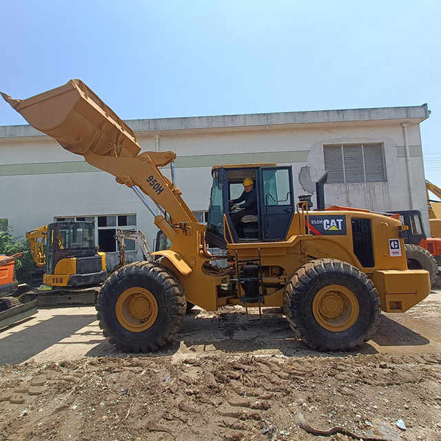 Hot Deals Used Motor Loaders CAT 950H Used Wheel Loaders Earthwork Construction Machinery Cat CAT 950H Backhoe Loaders