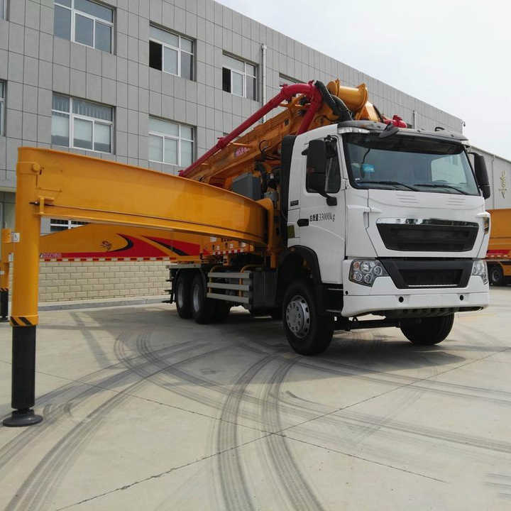 HB52K 52M Concrete Pump Car With Factory Price Hot Sale in Ethiopia