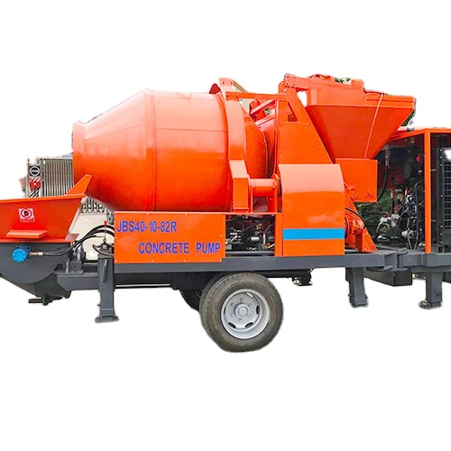 High Quality JBS30R Concrete Mixer Pump With Self Loading