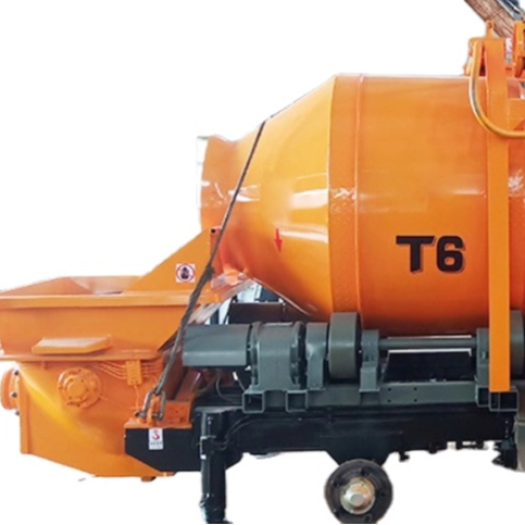 Hydraulic Self Loading Electric Diesel Gasoline Cement Mini Mortar Small Concrete Mixer Pump