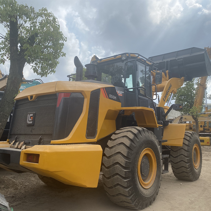 Chinese Liugong 856H 856 Used Wheel Loader for Sale Second Hand Loader Liugong LG856H