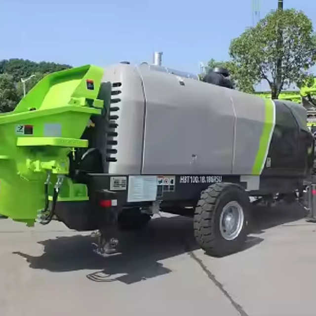 Zoomlion New 60kw Trailer Pump  Concrete Pump Trailer HBT5010.60RS WITH Discount Price