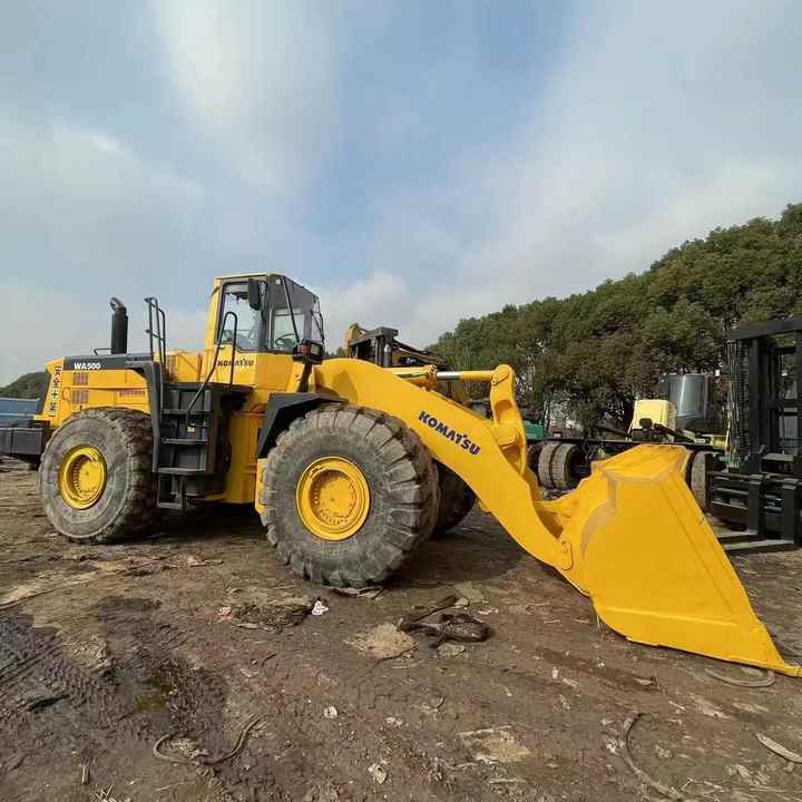 Good Condition komatsu Wheel Loader Wa500-6 for Sale Second Hand Used komatsu Wheel Loader Wa500 Wa500-3 Wa500-6 in Stock