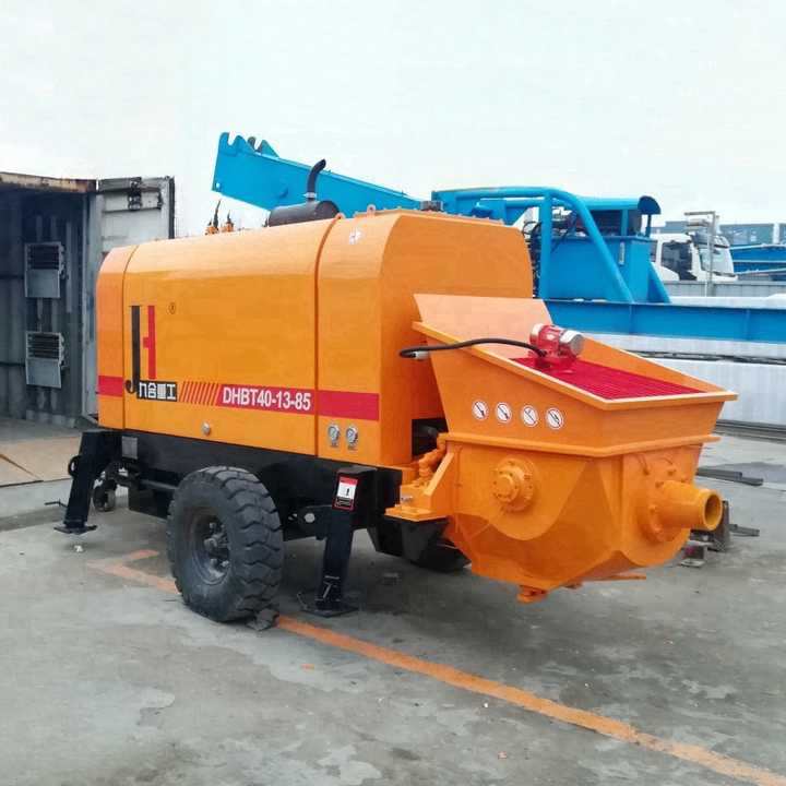 JIUHE Factory Supply High Quality Best Price DHBT40 Concrete Trailer Pump Stationary Concrete Pump