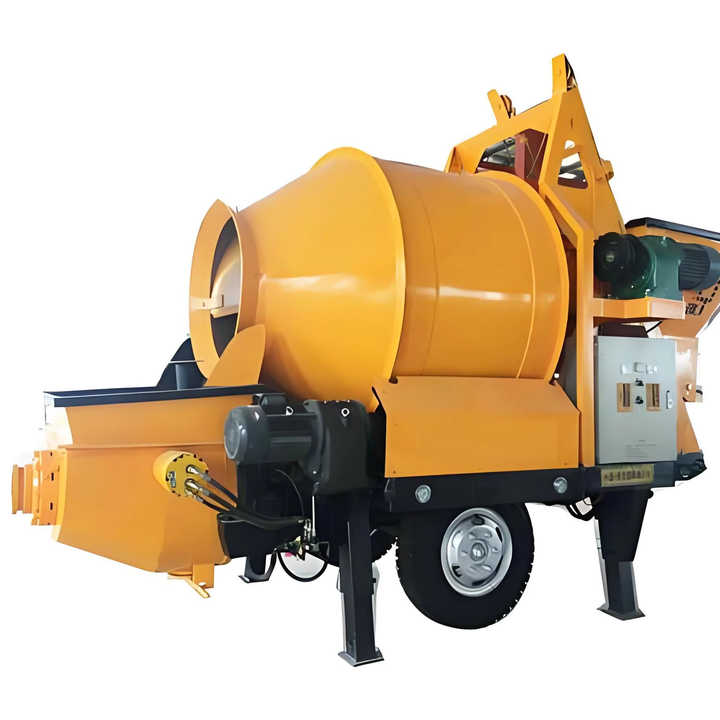 Mini Diesel Mobile Concrete Self Loading Concrete Mixer with Pump Electric Provided Mixing Pump Cement Pump 3200
