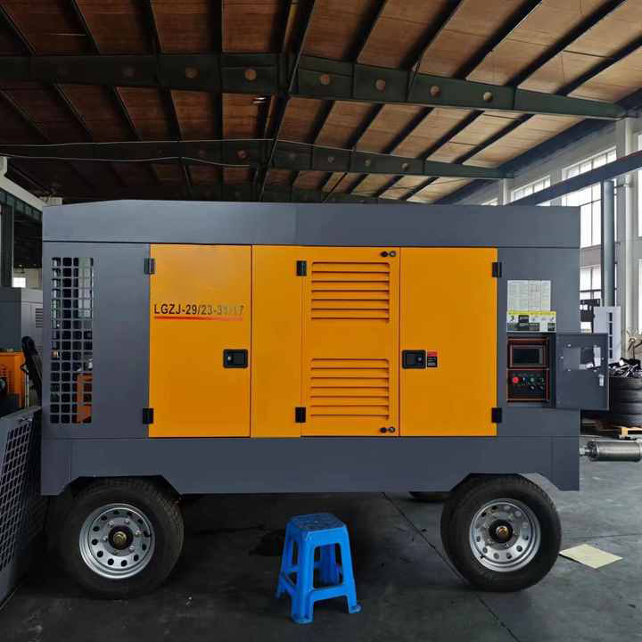 KAIYAN Air Compressor High-Pressure Diesel 220V Engine Core Components Air Cooled Cooling Method on Sale