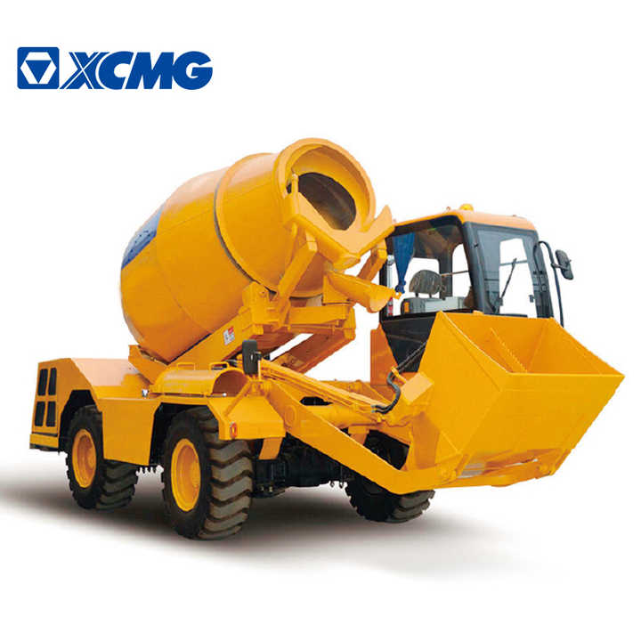 XCMG Official 3.5m3 Self-loading Mobile Concrete Mixer Truck SLM3500 Automatic Concrete Mixer for Sale