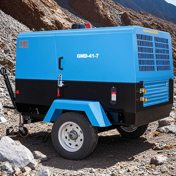 750cfm Diesel Engine Air Compressor