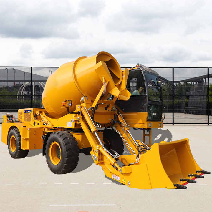 New Concrete Mixers Self Loading Concrete Mixer Truck Self Loading Cement Mixer Truck for Construction