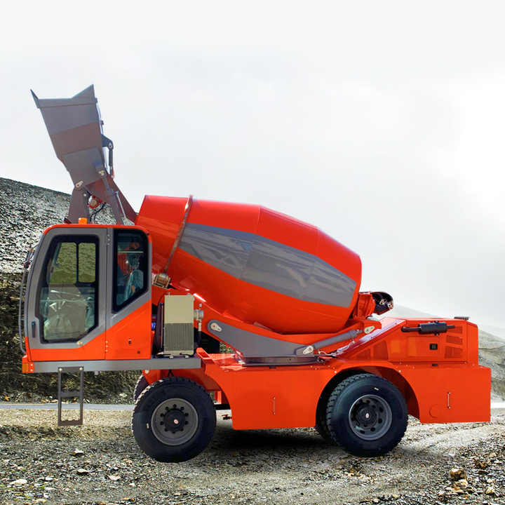 Free Shipping Euro 5 EPA Self Loading Mobile Concrete Mixer Truck 2m3 3m3 4m3 6m3 diesel Concrete Self Loading Mixers