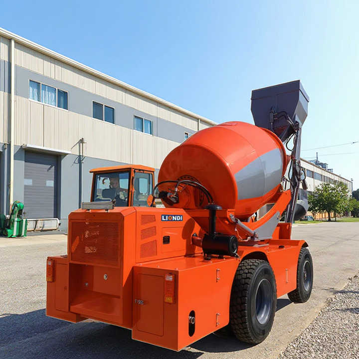 CE Construction Machinery Concrete Mixer  Self Loading Multifunctional Concrete Mixer Truck for Sale