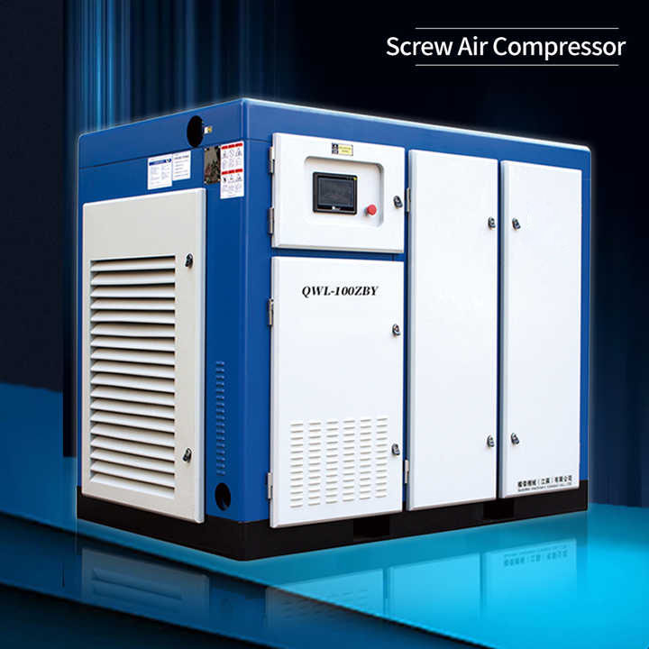 Industrial Screw Type air Compressor 7.5KW 15KW 22kw30hp Rotary Direct Driven for Factory High Pressure 8bar10bar Electric Drive
