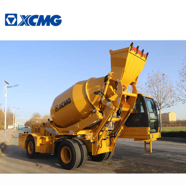 XCMG Official Self Loading Concrete Mixer 4m3 Mobile Concrete Truck Mixer