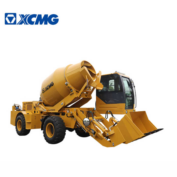 XCMG Official SLM3500S 3.5 Cubic Automatic Self-loading Cement Concrete Mixer Machine