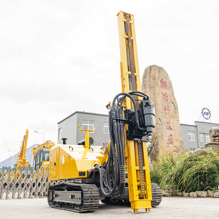 HENGWANG Hot Sale Solar Pile Driver Machine Solar Farm Pile Driver Pile Driver Machine Solar