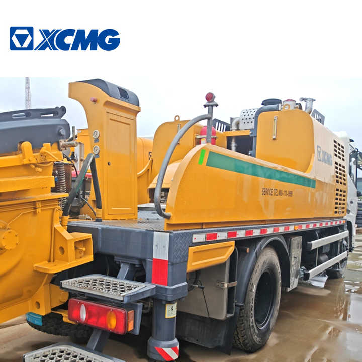 XCMG Official Used Concrete Pump Vehicle HBC10018K Second Hand Truck Mounted Concrete Line Pump Price for Sale