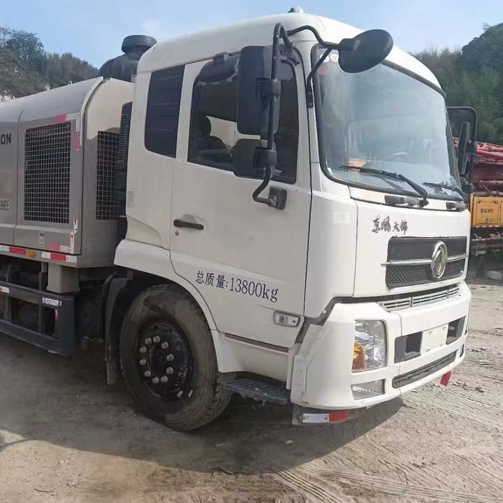 2020 Zoomlion Dongfeng 10022 Diesel-Powered Used Concrete Truck Mounted Pump 500 Meter Vertical Delivery Distance Core Engine