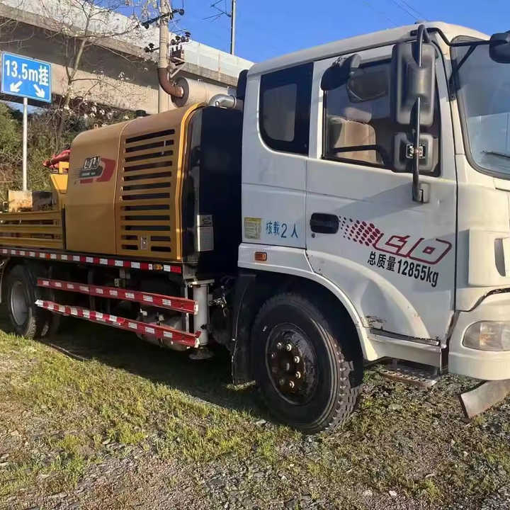 SANY 10020 National Five, Good Condition 2019 Provided Self Loading Mixer Truck Concrete Pump Machine Toys Concretely Pump /