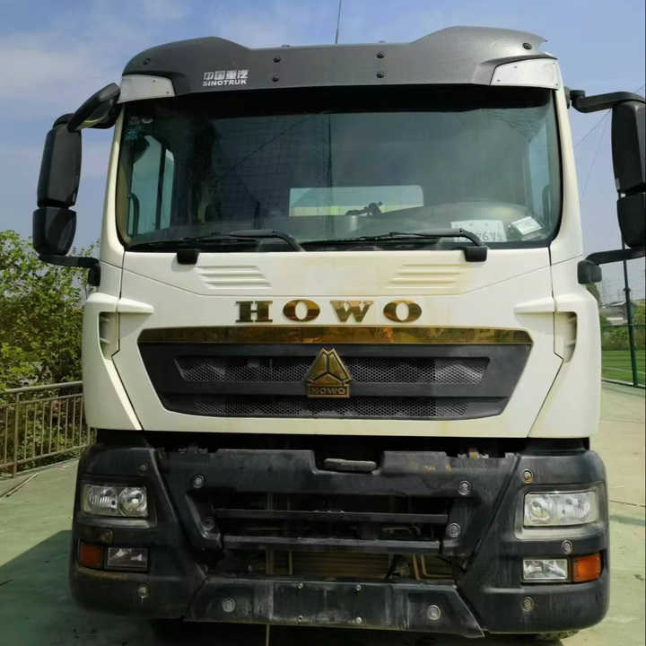 2021 HOWO High Power Concrete Mixer Truck Mobile Drum 8m3 New Condition Manufacturing Plant Core Including Motor Gearbox Pump