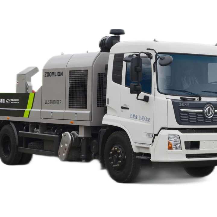 ZLJ5140THBF-10020R Mounted Pump Concrete Building Project